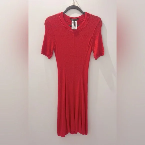 BCBGMaxAzria Red Mini Dress - Picture 6 of 8